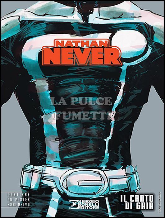 NATHAN NEVER #   312: IL CANTO DI GAIA - A COLORI - VARIANT COVER + POSTER